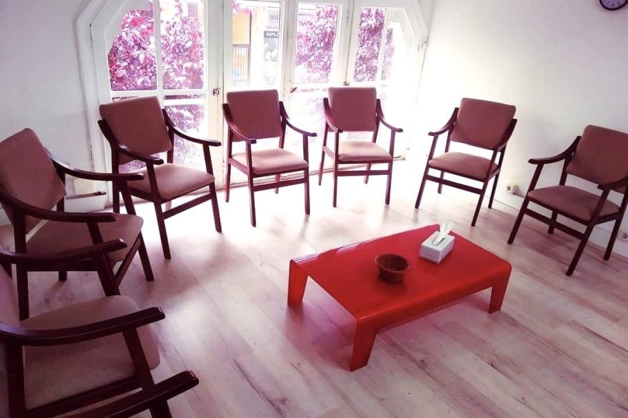 Sala donde se imparte las sesiones de terapia online